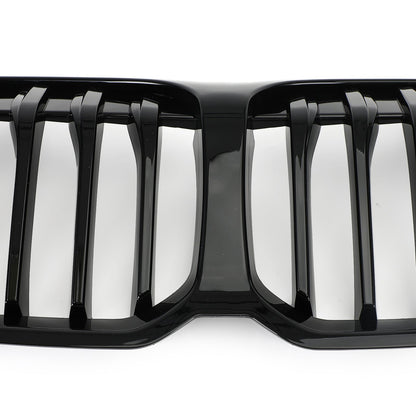 2019-2023 BMW F40 118i 120i 116d 118d M135i 1-Series Front Bumper Grill Gloss Black Grille