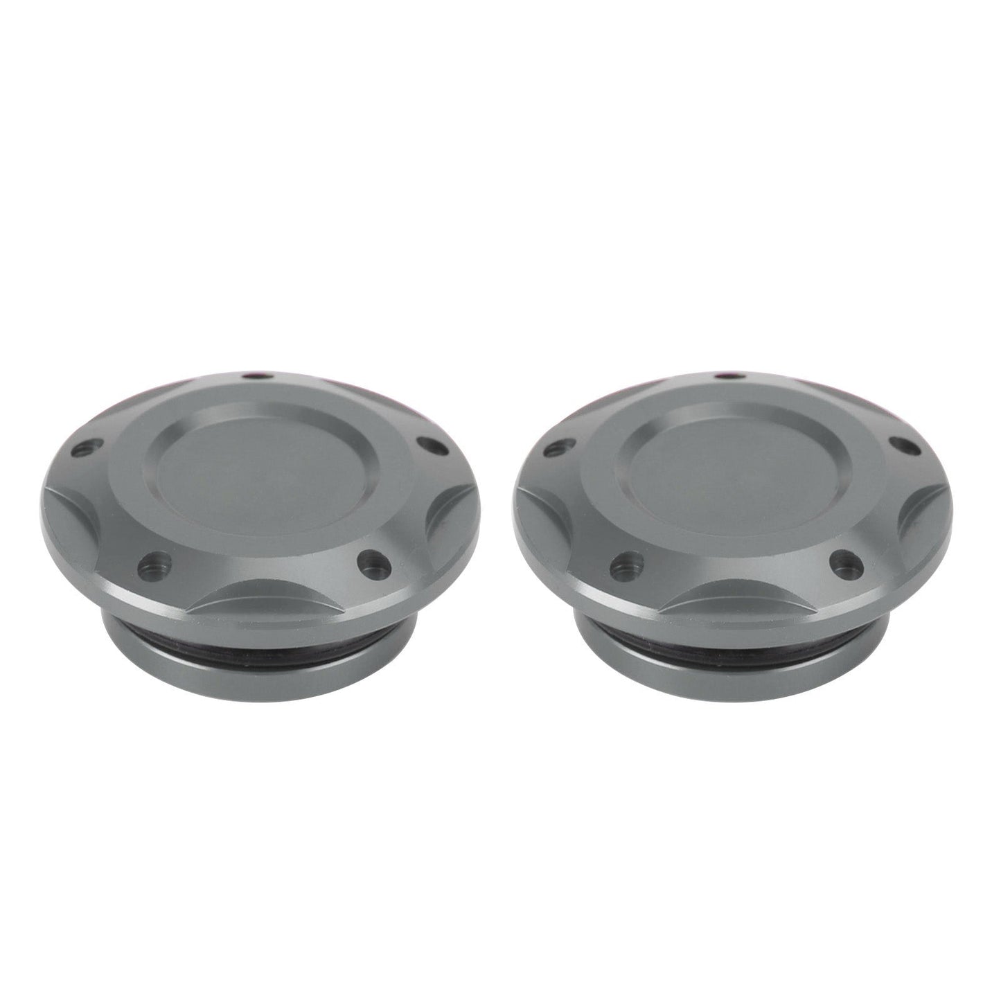 Tapones de aluminio para orificios de marco, color negro, para Yamaha YZF-R3, R3, R25, MT03 y MT25