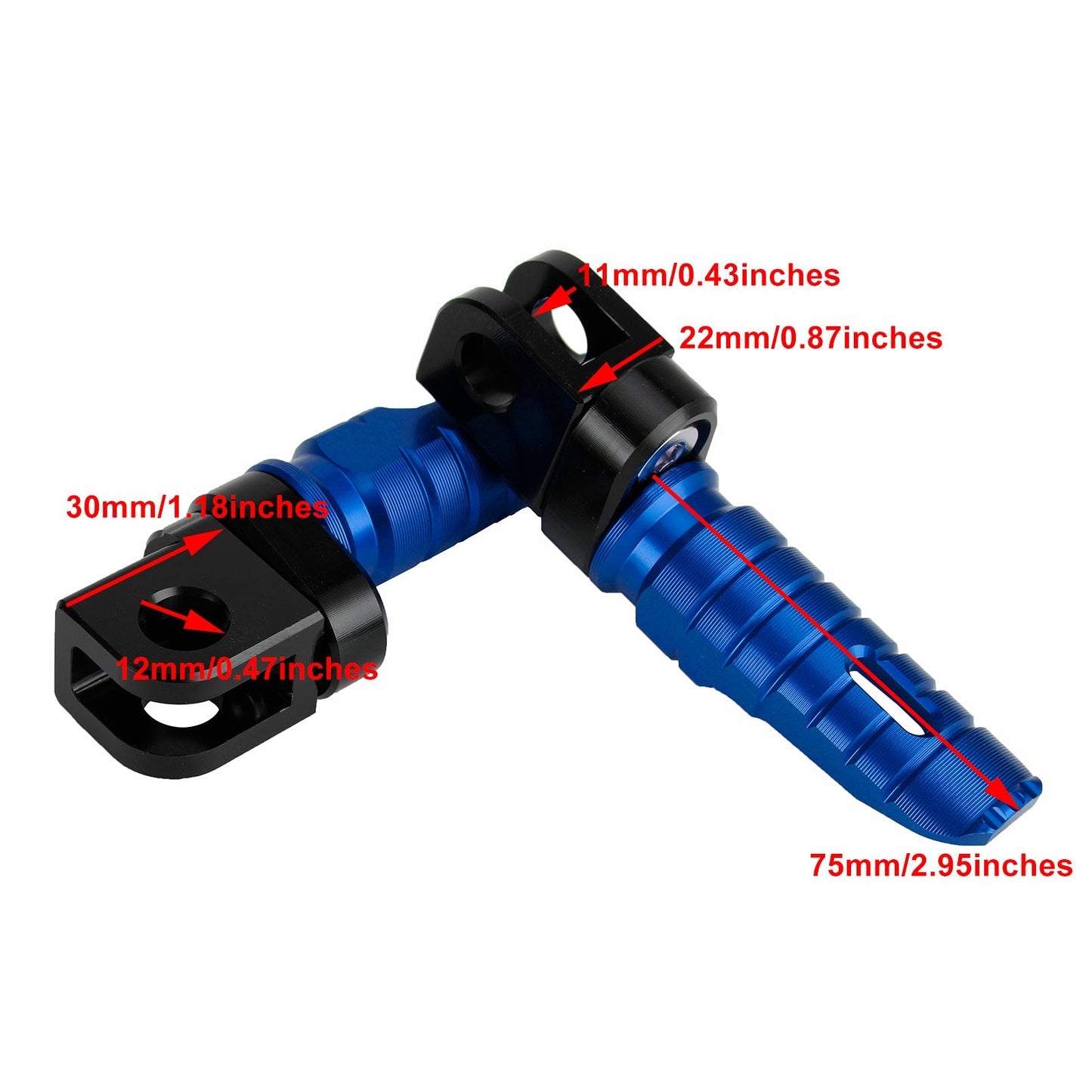 Repose-pieds avant pour CFMOTO 250SR 250NK 400NK 650NK 400GT 2019-2022