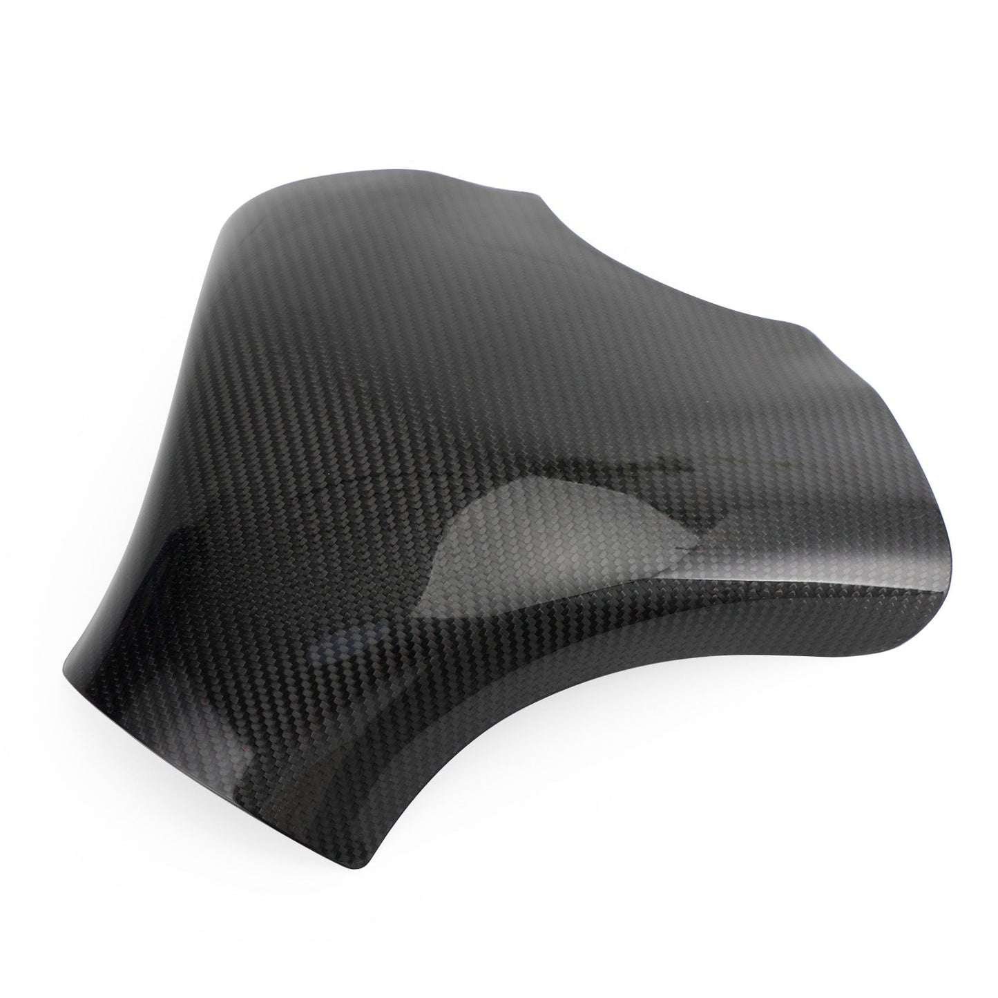 Protection de carénage de panneau de couvercle de réservoir d'essence pour Kawasaki Ninja ZX-6R 2007-2008 en carbone