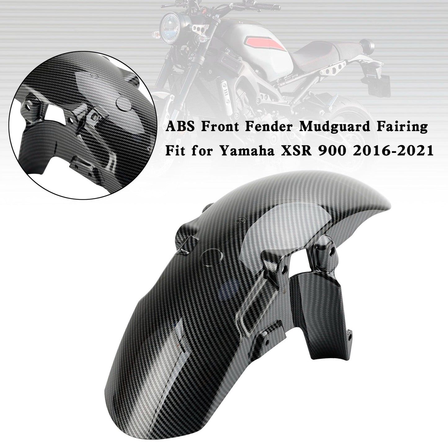 Carenado de guardabarros delantero de plástico ABS para Yamaha XSR 900 2016-2021