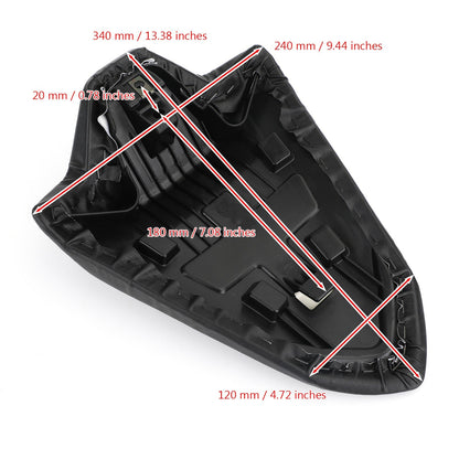 Black Rear Passenger Seat Cushion Fit for Ducati Panigale V4 V4S V4R 2018-2020