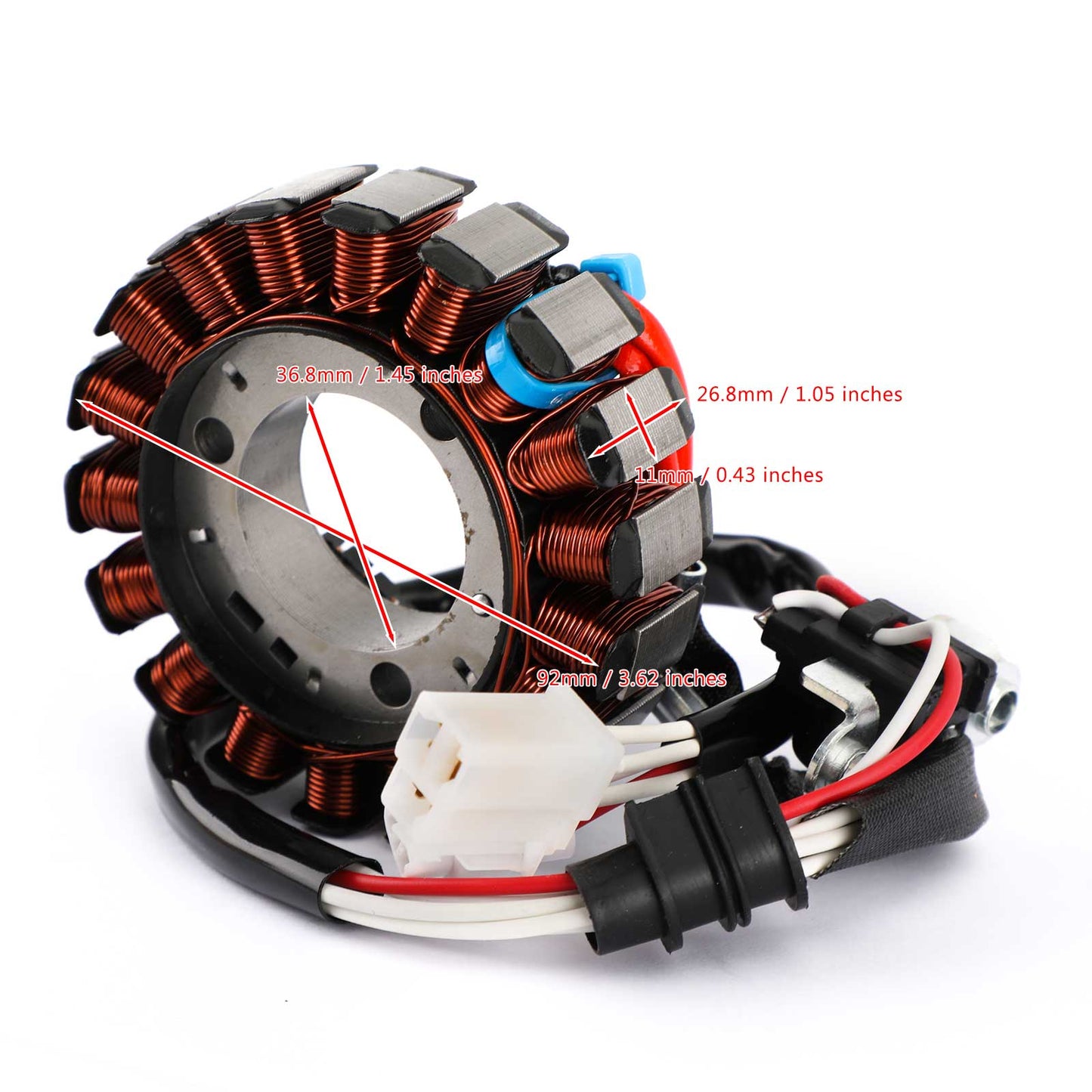 Generator Stator Fit for For Yamaha YZF-R15 YZF-R125 MT-125 14-19 WR125 R/X 09-14