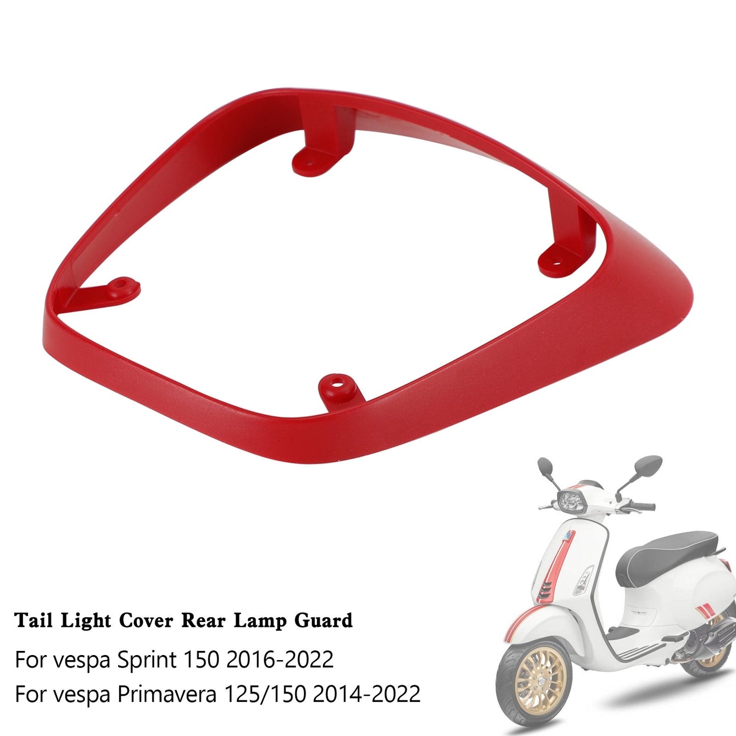 Cache de feu arrière pour Sprint Primavera 125/150 2014-2022
