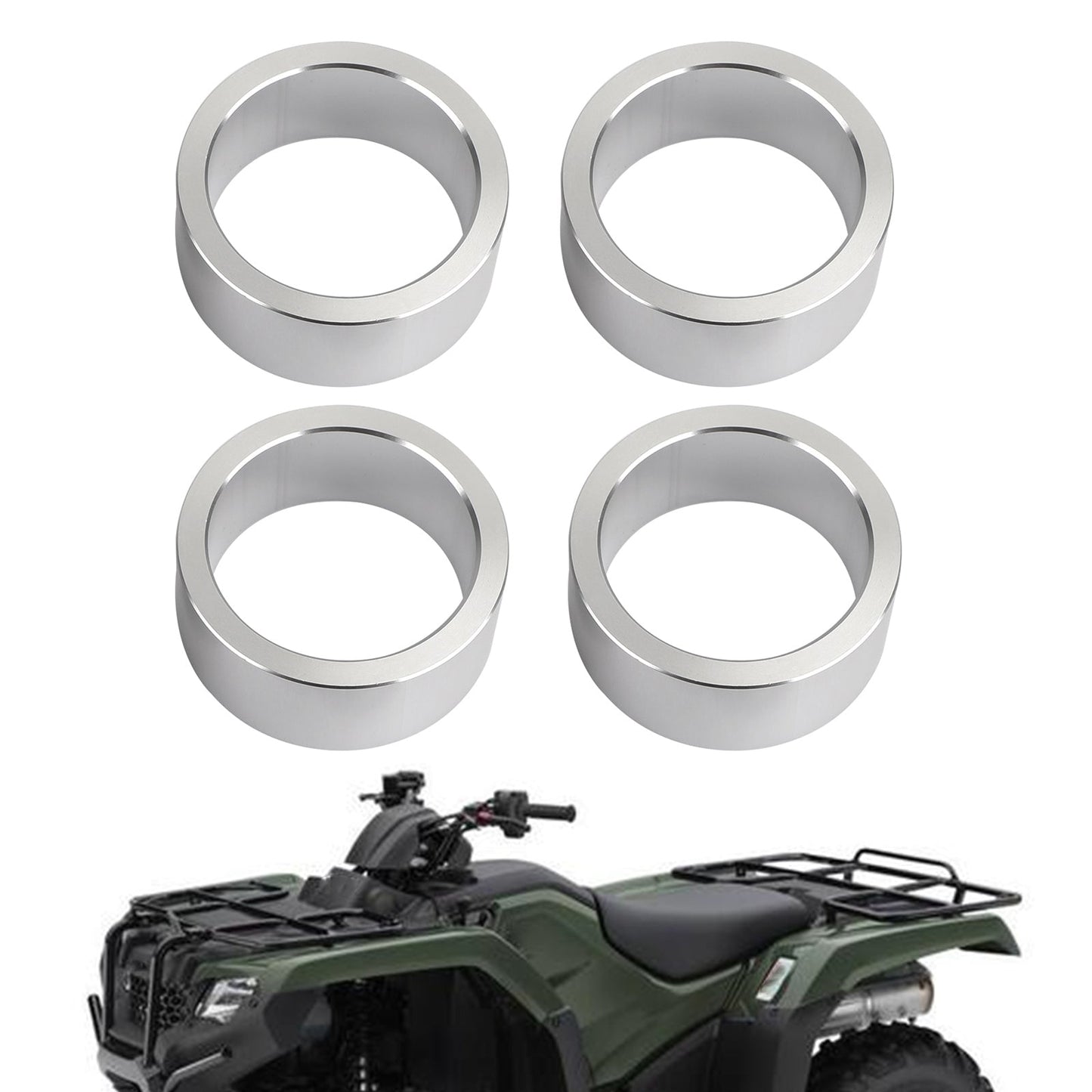 Kit d'entretoises de levage de 2,5 pouces pour VTT Honda Rancher Recon 230 250 300 350 400 420