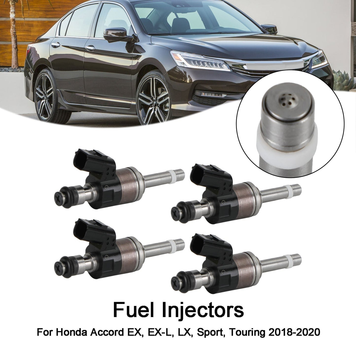 2018-2020 Honda Accord EX EX-L LX Sport Touring 4PCS 16010-5PA-305 Fuel Injectors