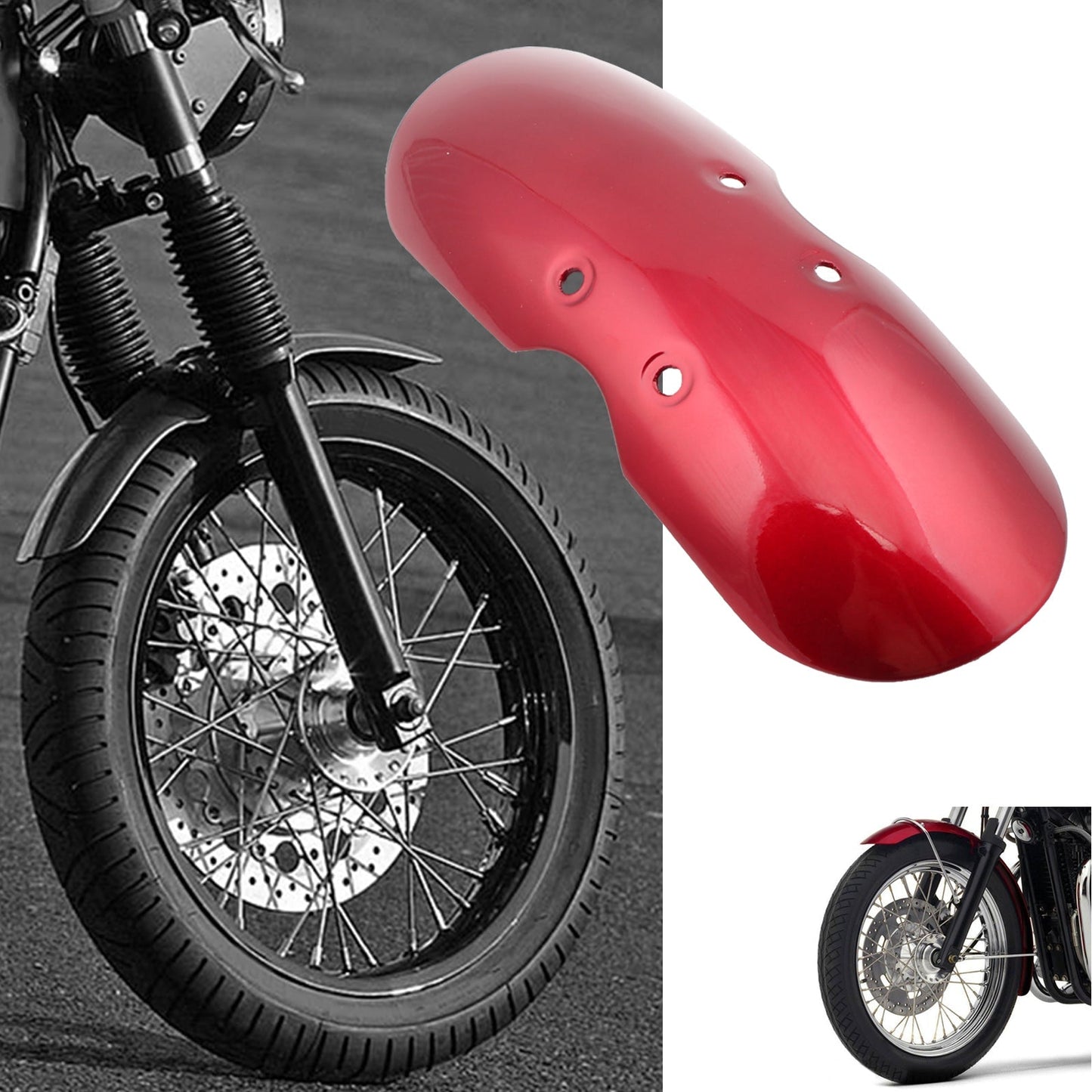 Guardabarros delantero para Bonneville T100 Scrambler Thruxton 2001-2016
