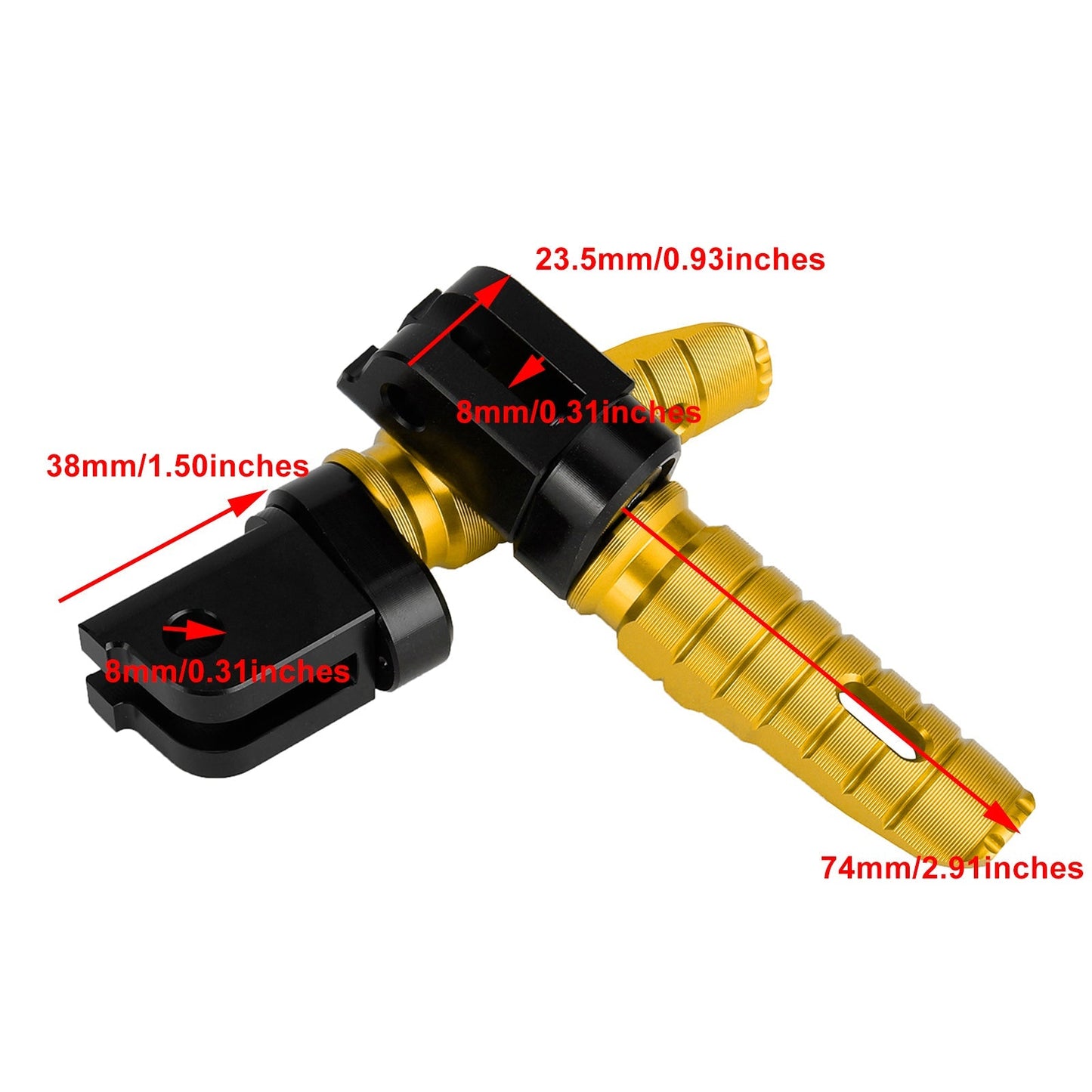 Repose-pieds avant pour Benelli Leoncino 500 18-22 502C 752S 19-22