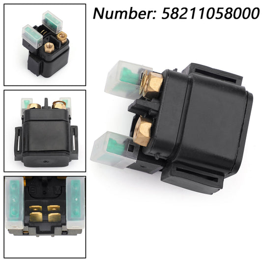 Starter Relay Solenoid Switch 58211058000 FITS 250 SX-F 12-17 450 EXC 640 LC4 Starter Relay Solenoid Switch 58211058000 for ATV 505 SX 450 EXC 250 SX-F 12-13 Assosary
