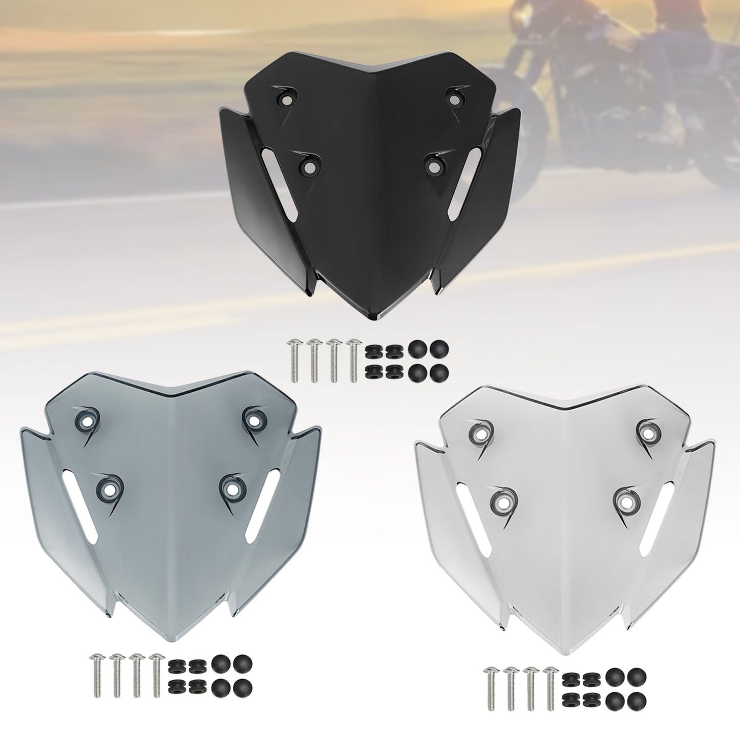 Pare-brise ABS pour moto Yamaha X-MAX 300 2023