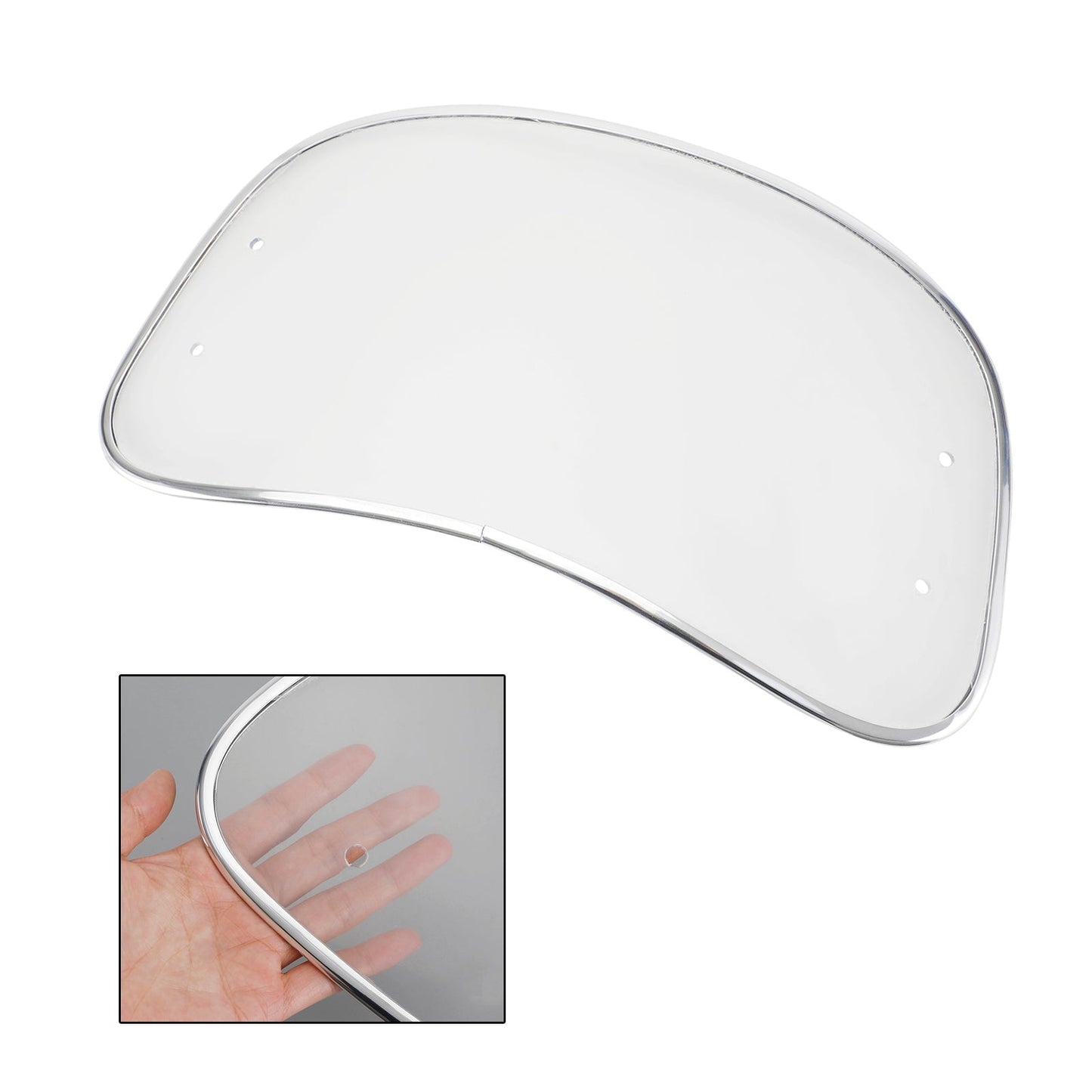 Pare-brise avant universel en ABS pour moto, compatible avec la plupart des motos