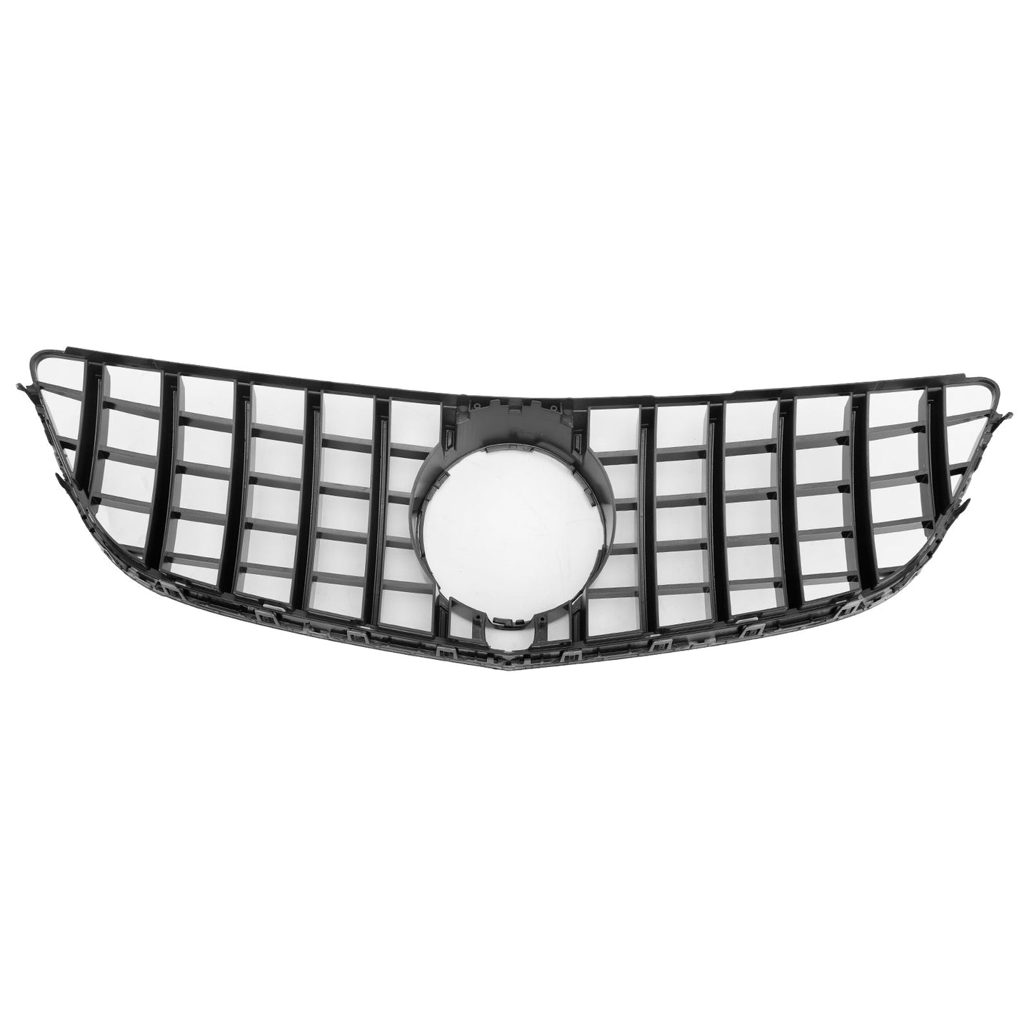 2014-2017 Mercedes Benz E-Class W207 C207 Coupe GTR Style Grille Front Bumper Black Replacement Grille