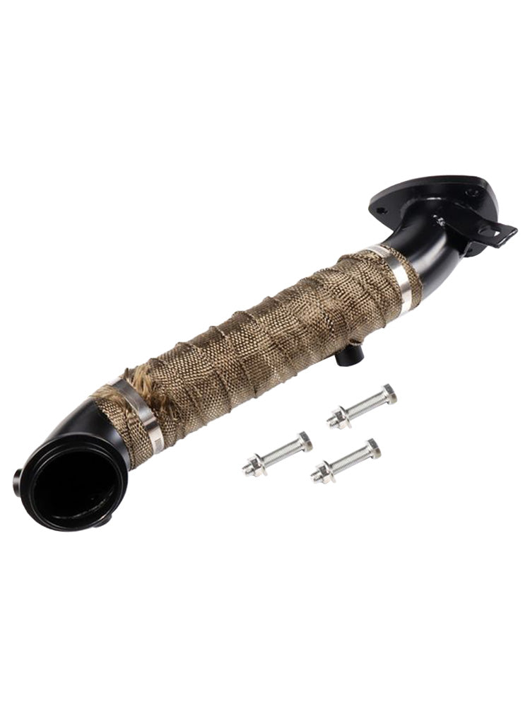 Tuyau d'échappement Duramax Turbo 3" noir pour Sierra GMC 2500 HD 6,6 L 2011-2014