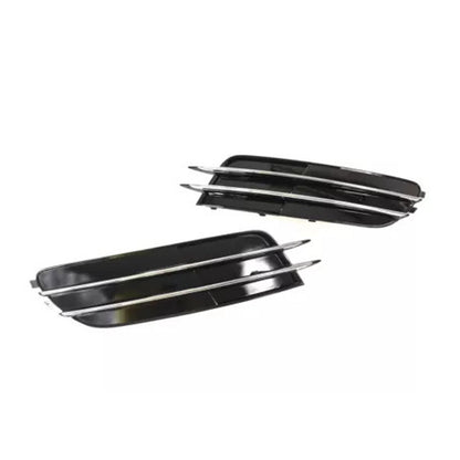 2012-2014 Audi A6 C7 1 Pair Front Bumper Fog Light Grill Cover Bezel
