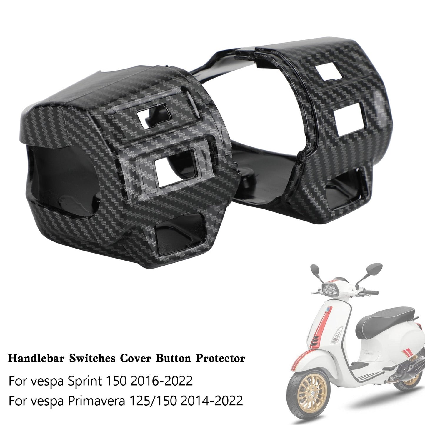 Cache-boutons de guidon pour Sprint Primavera 125 150 2014-2022