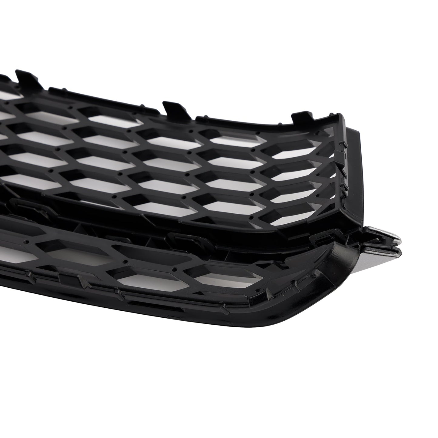 2013-2016 Audi A5 Sline / S5 2PCS Front Fog Lamp Black Grill Honeycomb Replacement Grille