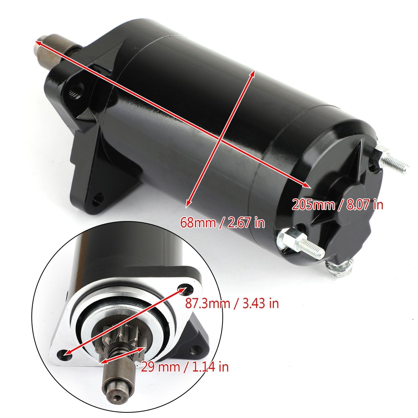 NEW Starter for Sea-Doo 782 787 800 GTX GSX SPX XP 1995 1996 1997 1998 1999-02 Assosary