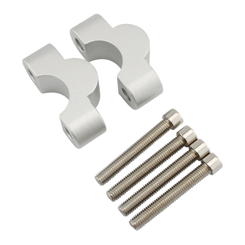 Abrazaderas para elevadores de manillar de aluminio compatibles con BMW S 1000 XR (K69) 2020-2021