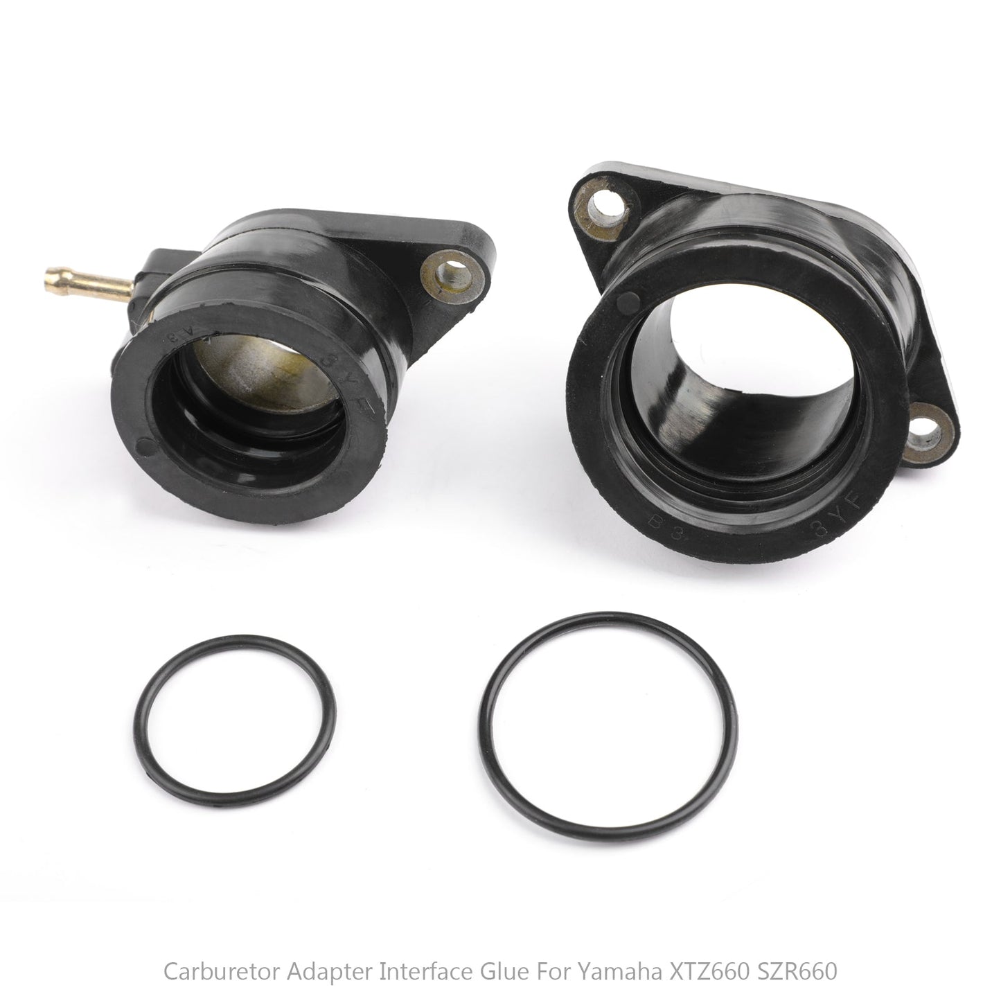 Soufflet de collecteur d'admission gauche et droit pour Yamaha SZR XTZ 660 3YF 4MD Tenere 1991-1999