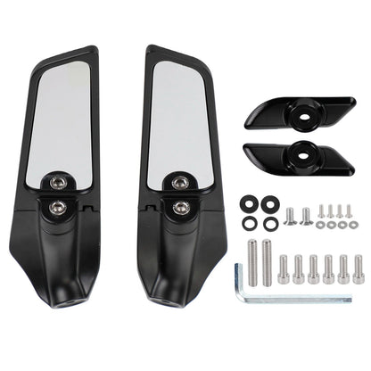 2015-2021 Ducati Panigale 1299 959 Adjustable Wing Fin Rearview Mirrors For