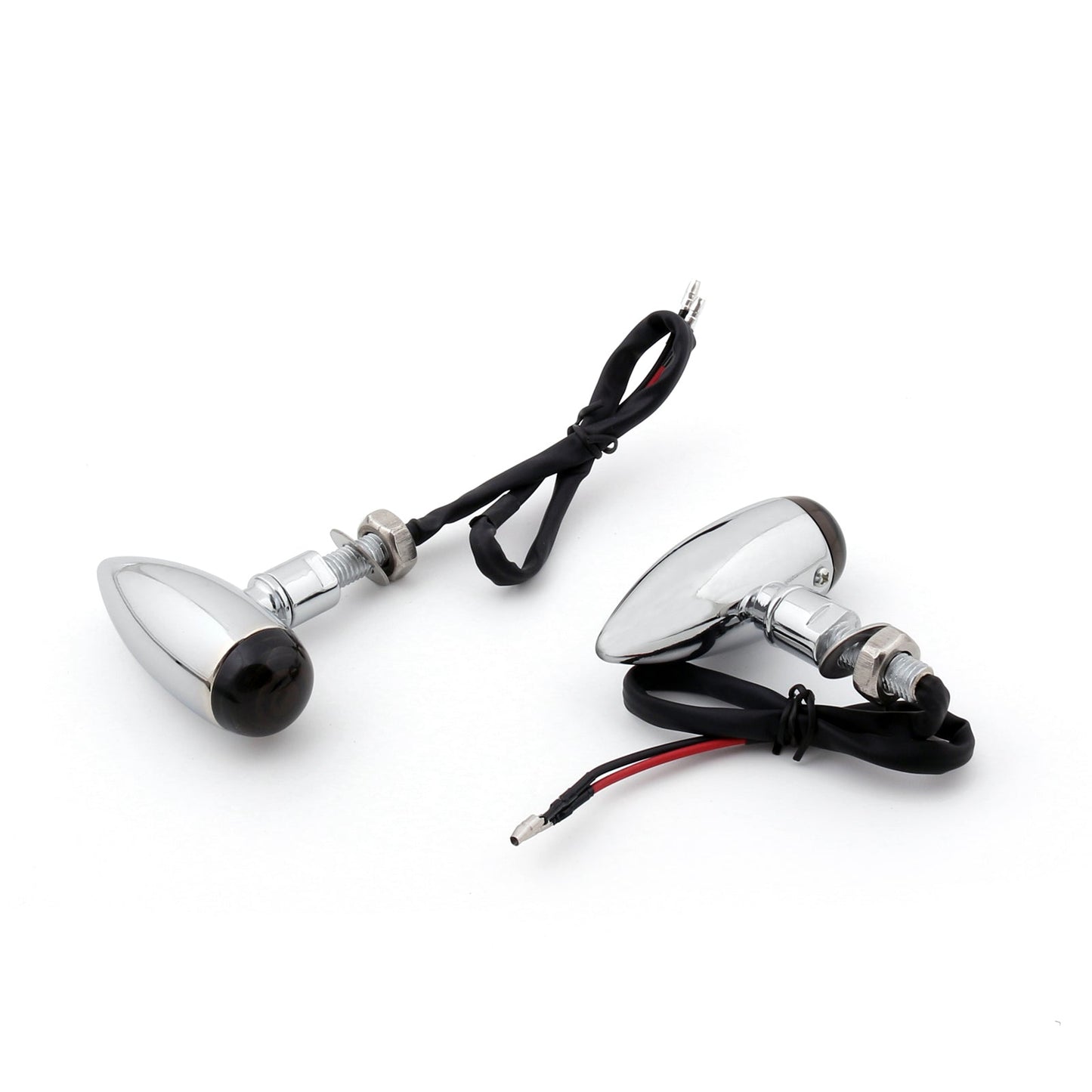 Conjunto de 2 luces intermitentes tipo bala para Harley Softail, Dyna, Sportster y V-Rod