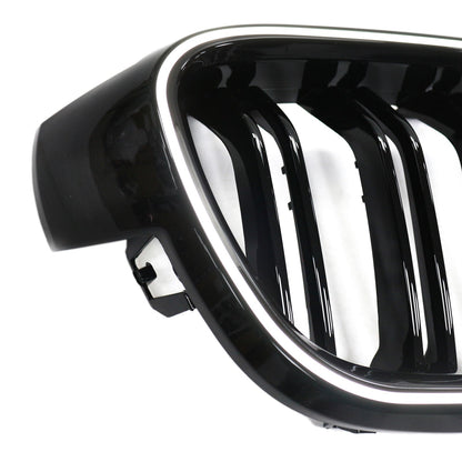 2012-2019 Double Slat Front Kidney Grille Grill Fit BMW 3 Series F30 F31 F35