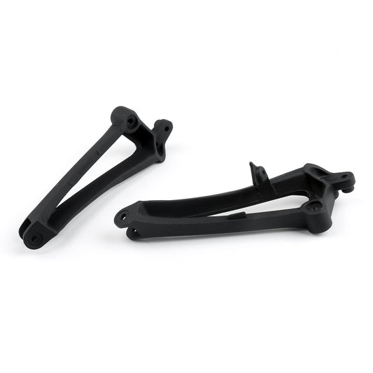 Repose-pieds arrière pour passager, compatibles avec Yamaha YZF R1 2009-2011, noir