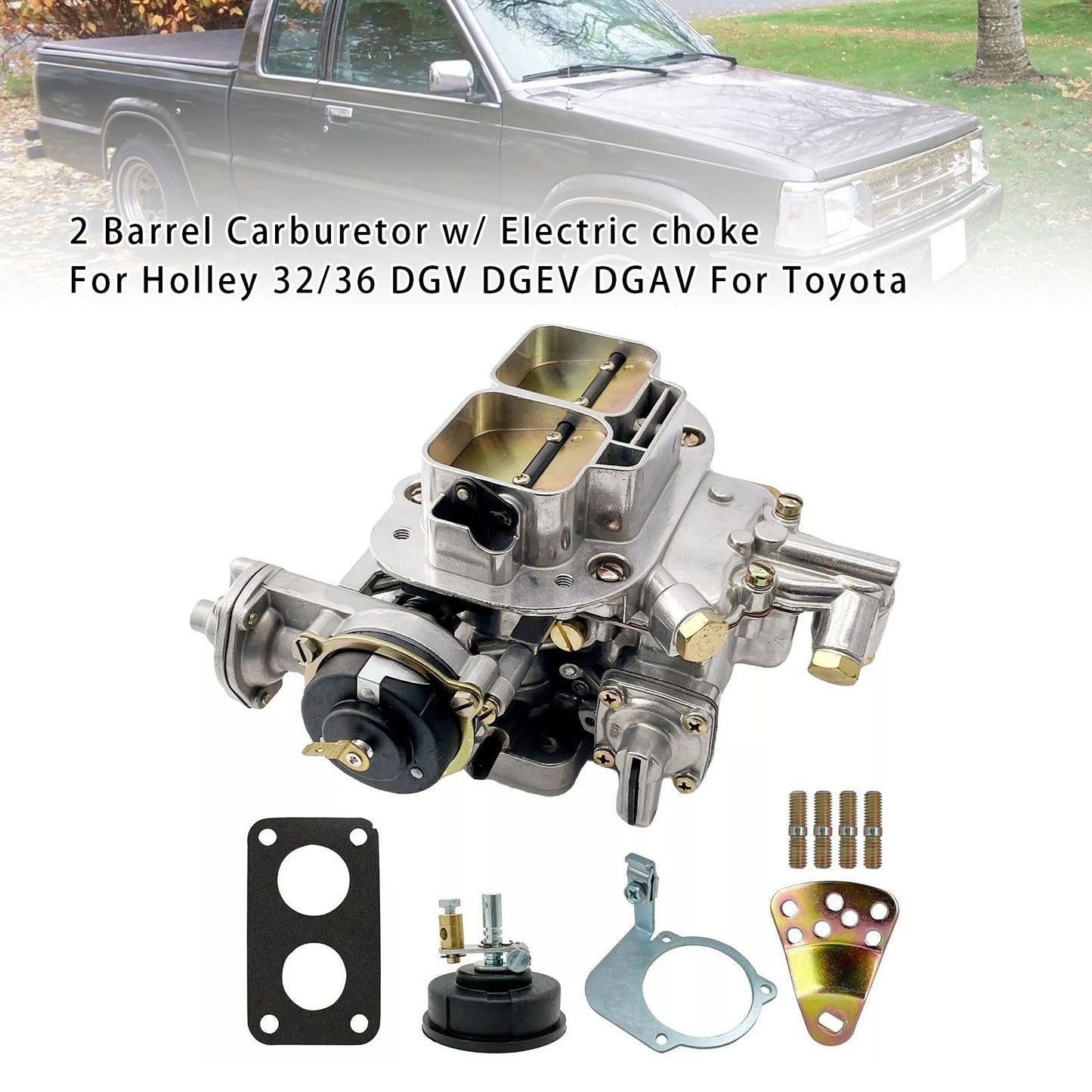 Toyota Pickup Celica Corona moteurs 20R et 22R carburateur à 2 corps avec starter électrique 22680.033B 99004.300