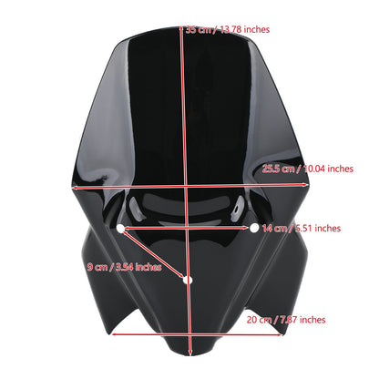 Abs Plastic Motorcycle Windshield Windscreen For Bmw F900R 2020-2021