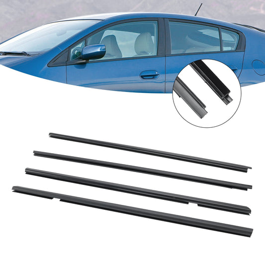 Joint d'étanchéité pour moulure de fenêtre extérieure Honda Insight 2010-2014 (4 pièces) 72450TM8013