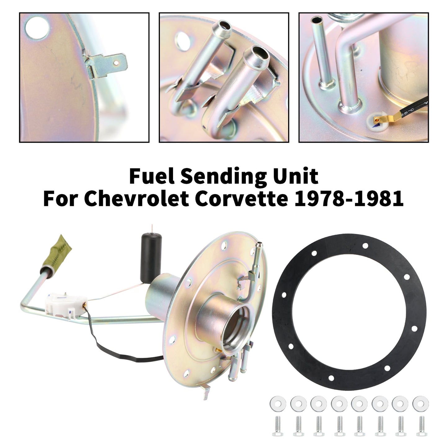 Capteur de niveau de carburant pour réservoir d'essence Corvette Chevrolet 1978-1981, alimentation 3/8 AM-39086513