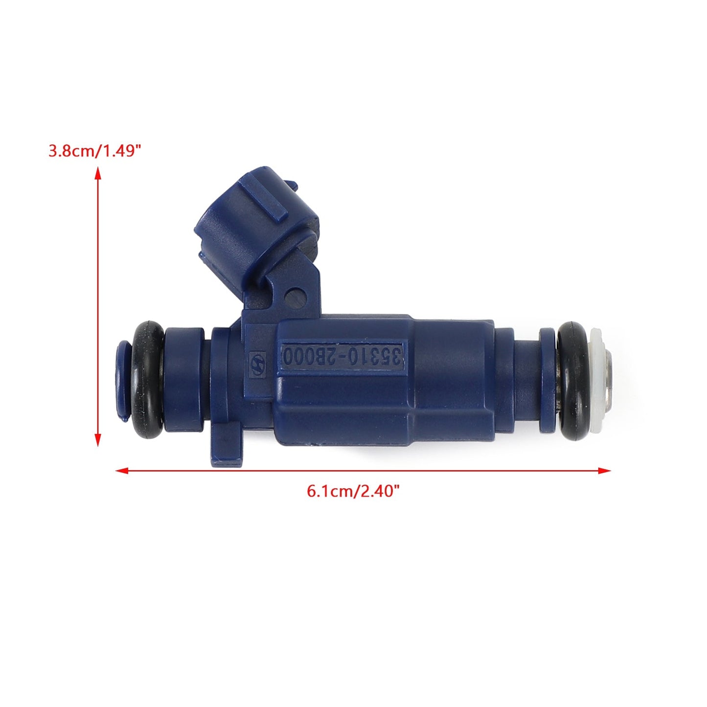 Injecteurs de carburant Hyundai i30 CW 1,4 L 2007-2012 Kia Rio 1 pièce 35310-2B000