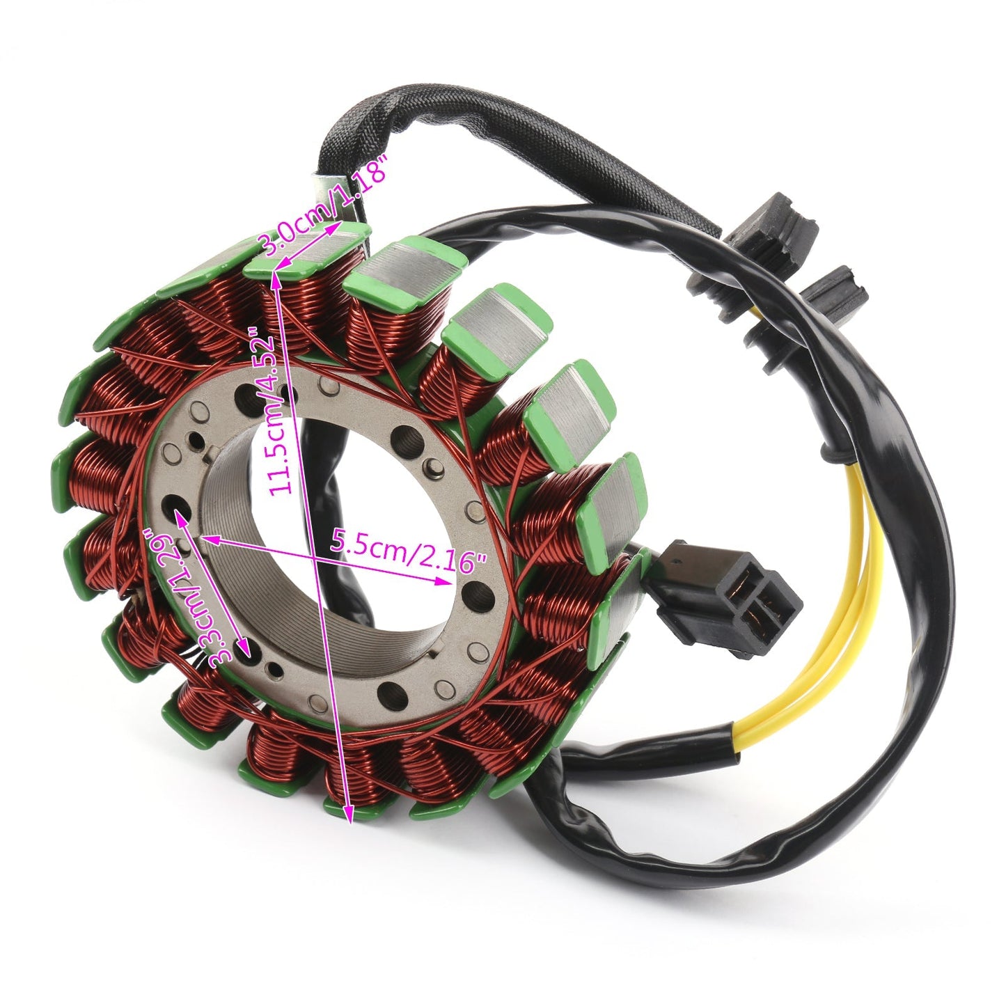 Bobine de stator de générateur pour Honda NTV650 Revere RC33 1988-1998 NT650 Hawk GT 88-91