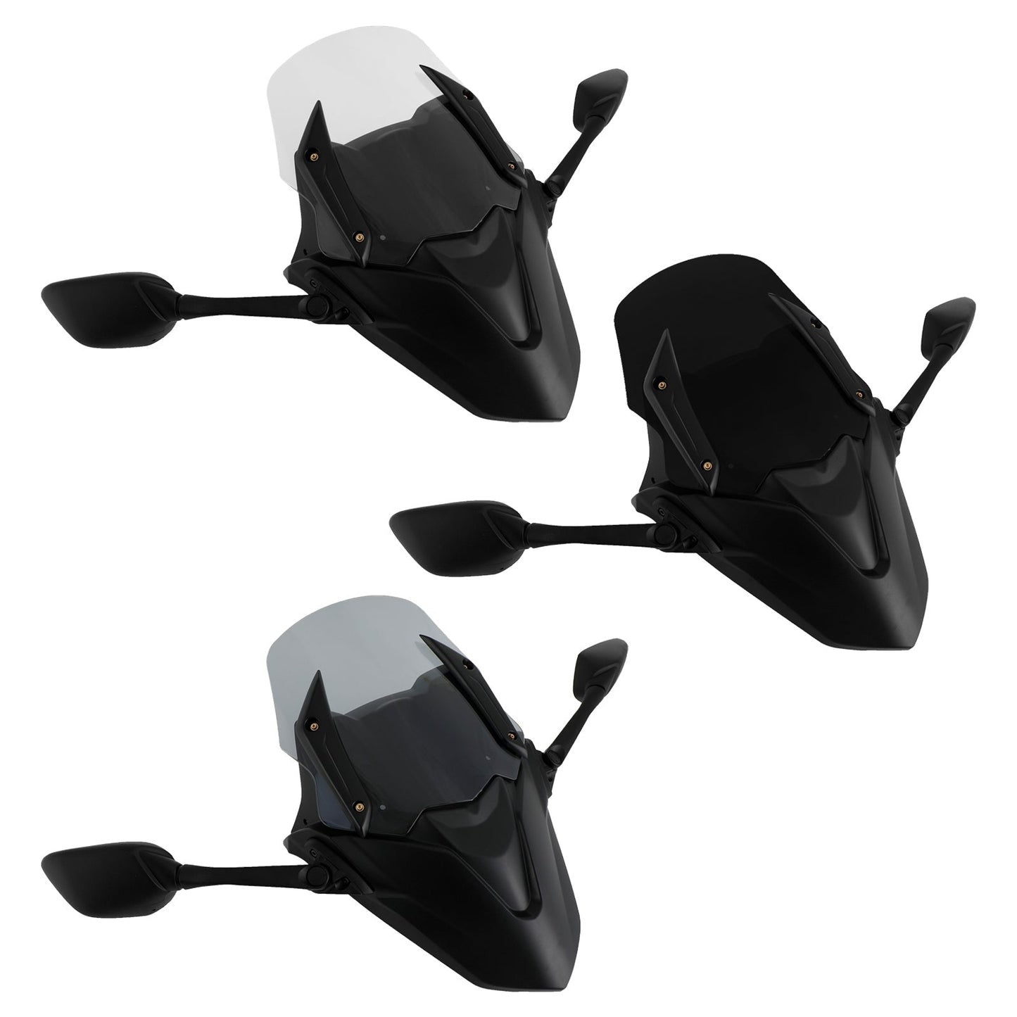 Pare-brise de moto ABS adapté pour Yamaha NMAX155 N-MAX 155 2021-2022