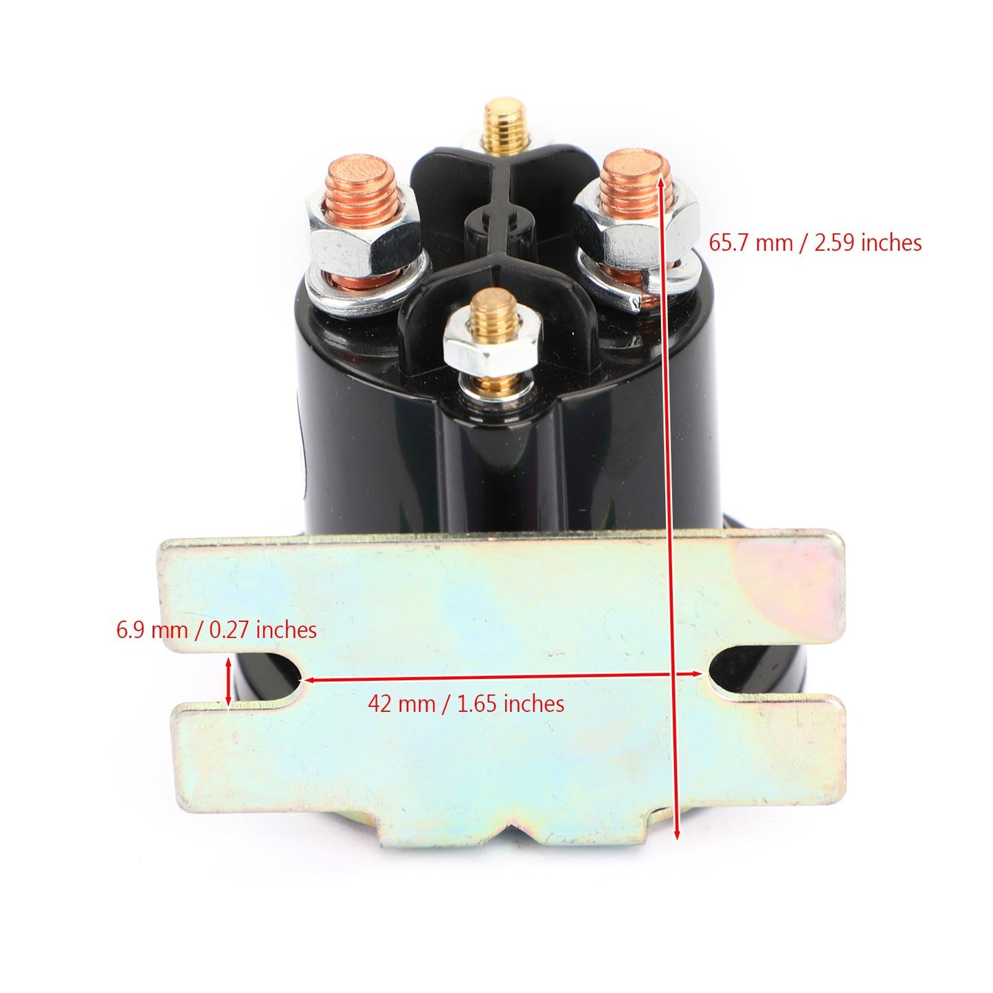 612711 Solenoid for 2010+ E-Z-GO Electric 48V TXT & all 48 Volt MPT 800/1000 Vehicles