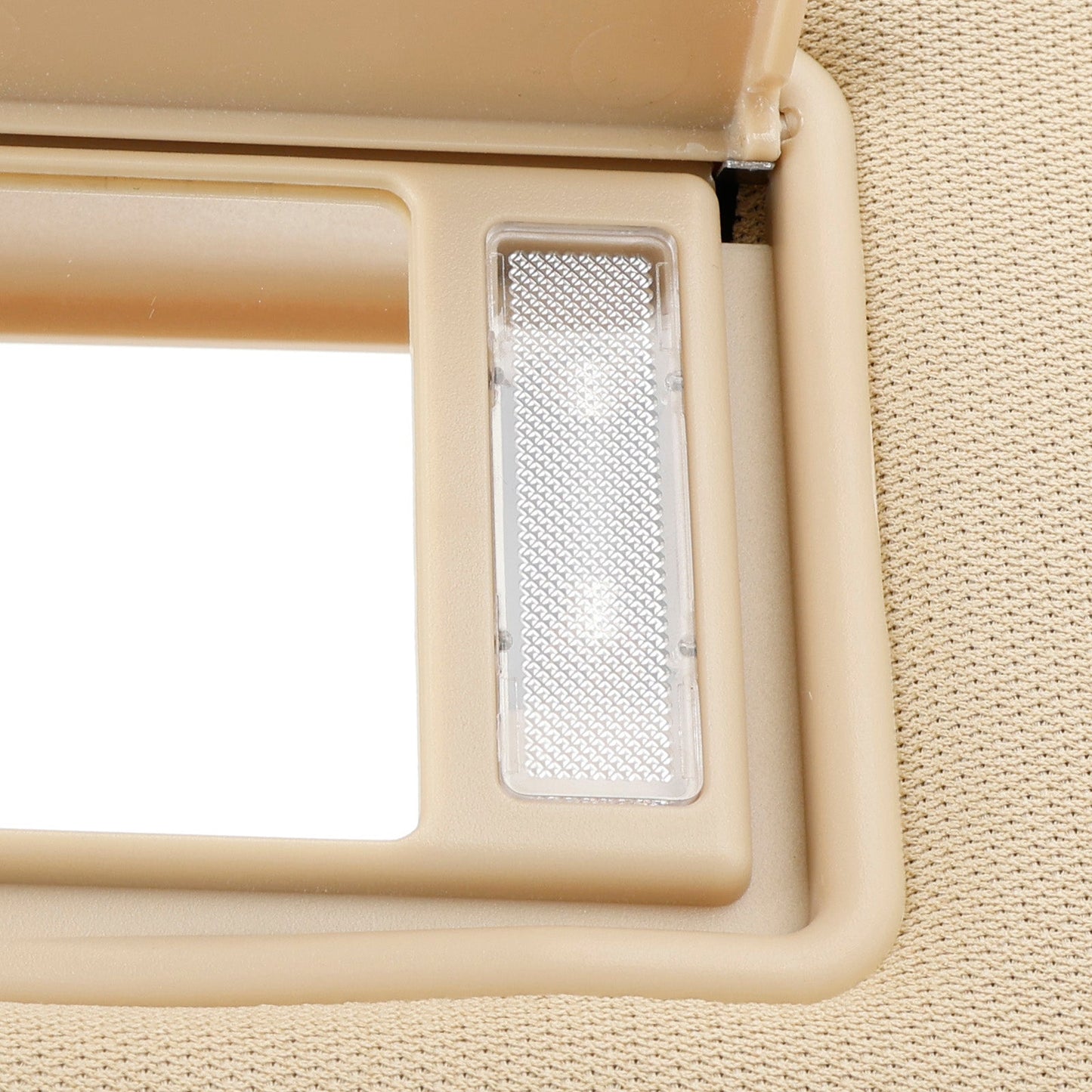 Pare-soleil droit avec éclairage de courtoisie pour Toyota Highlander 2014-2019 74310-0E074-A0