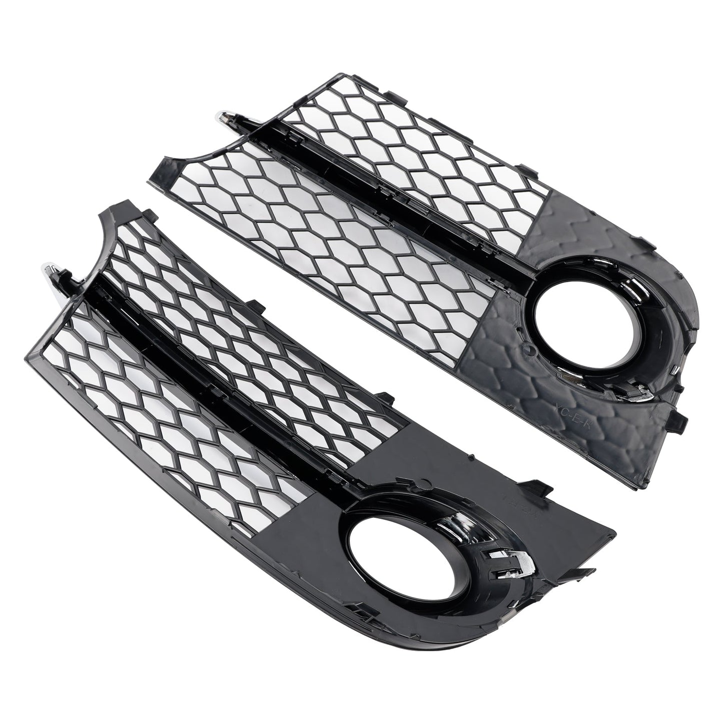 2011-14 Chrome Front Bumper Fog Light Grille Fit Audi TT MK2 S-Line TTS