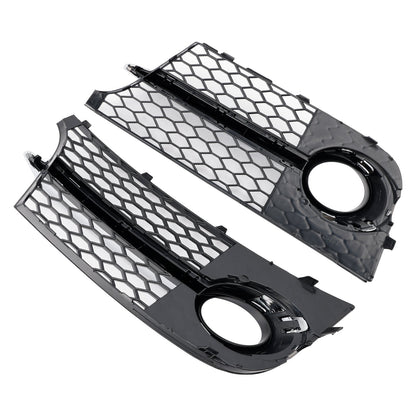 2011-14 Chrome Front Bumper Fog Light Grille Fit Audi TT MK2 S-Line TTS