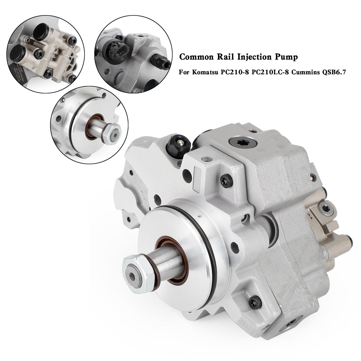 Pompe d'injection de carburant haute pression Bosch Cummins QSB6.7 Komatsu PC210-8 PC210LC-8 0445020122 CP3 525660