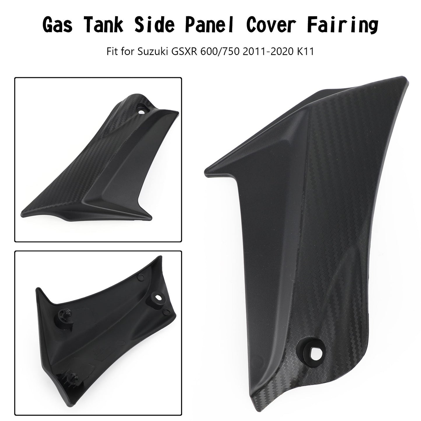 Garniture de carénage latérale droite du réservoir pour Suzuki GSXR 600/750 2011-2020 K11
