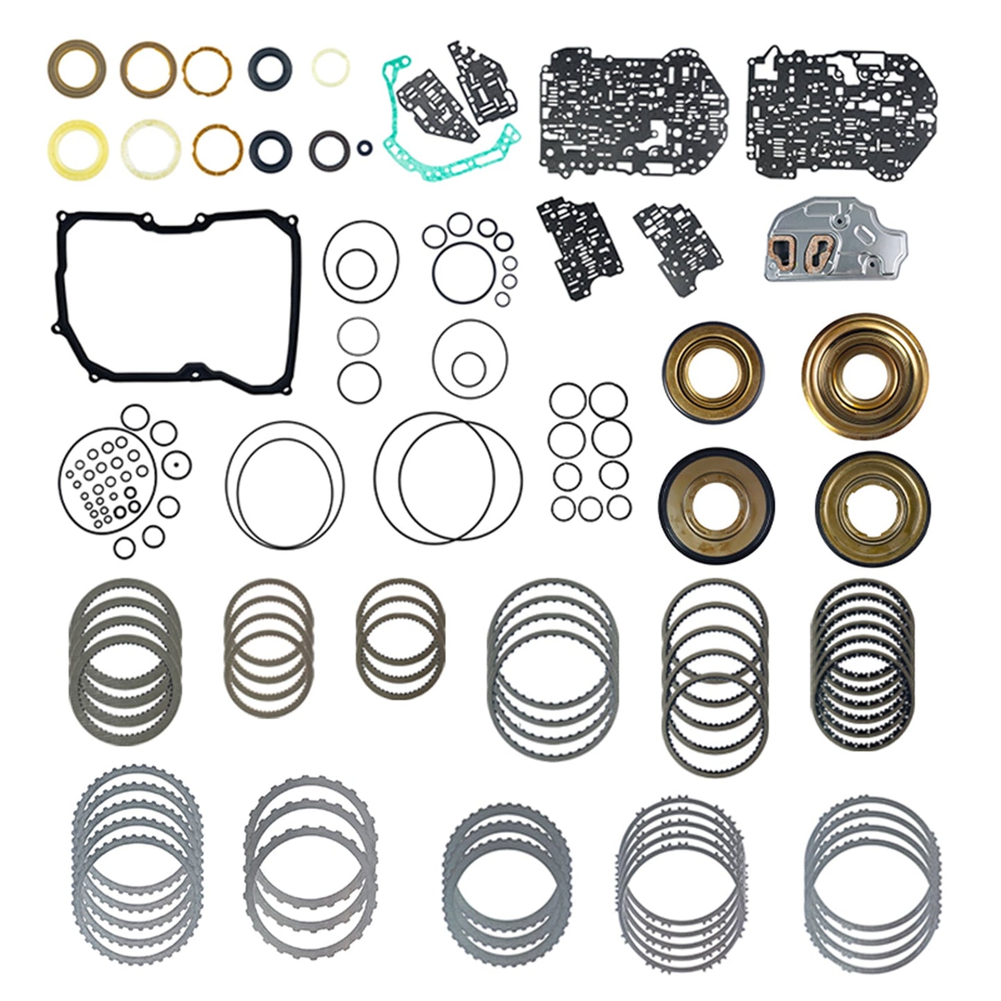Kit de reconstruction de transmission et d'embrayage pour Volkswagen Golf 1.9L 2006-2009 (09G TF60SN)