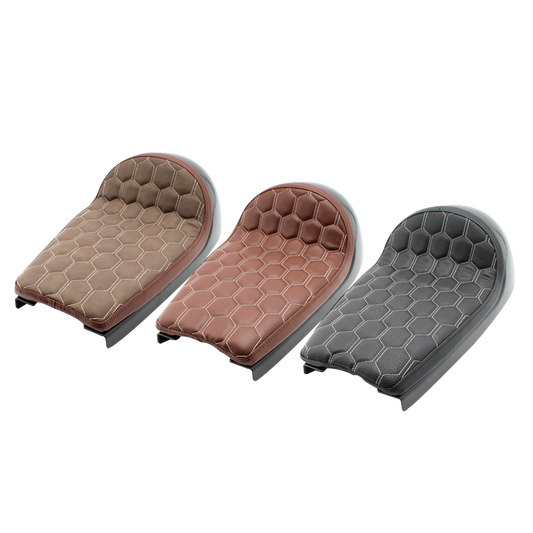 Siège universel Cafe Racer, base de siège rétro, coussin vintage, selle Scrambler, trois couleurs
