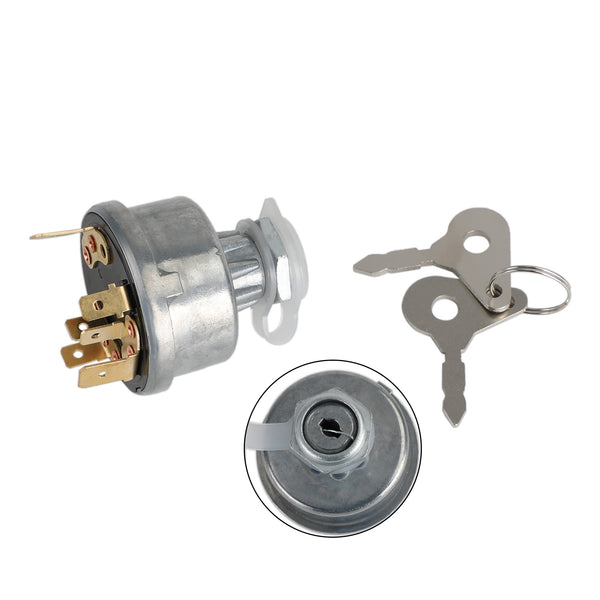 Clé de contact pour tracteur 4 positions, pour Lucas Style, arrêt, marche, chauffage, démarrage, 35670