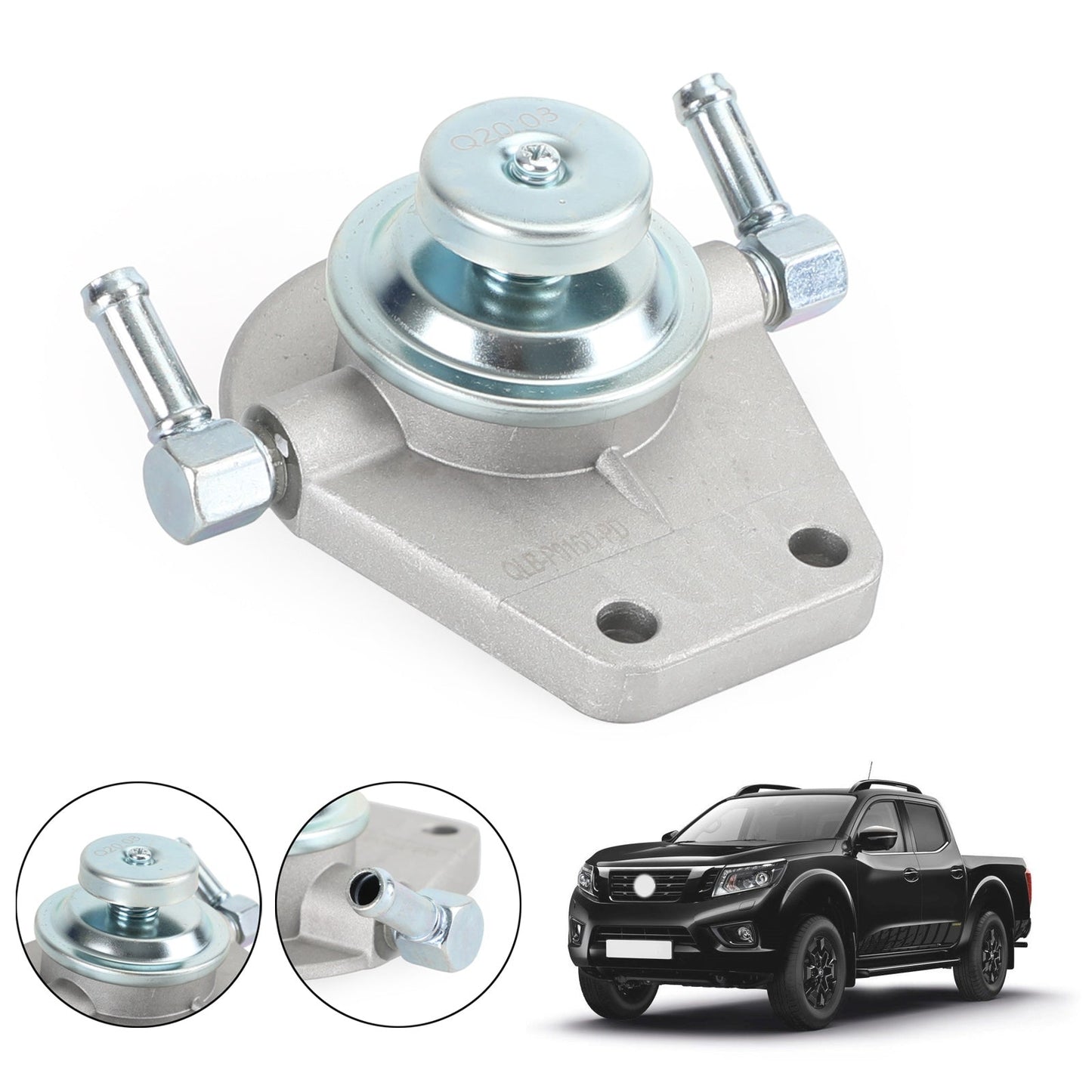 Boîtier de filtre à carburant diesel et bouchon de pompe d'amorçage pour Nissan Navara D22 YD25DDTI MT 164015S900