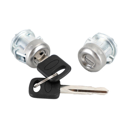 Ignition & Door Lock Cylinder With 4 Keys 703362 7C3Z-1521990-A For Ford F150 F250 F350 F450