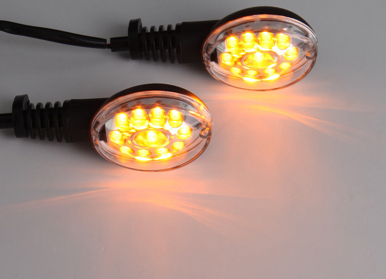 Clignotants avant et arrière à LED pour Kawasaki Ninja 250R, accessoires