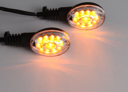Front Rear LED Turn Signals Blinker Indicator For Kawasaki NINJA 250R Assosary