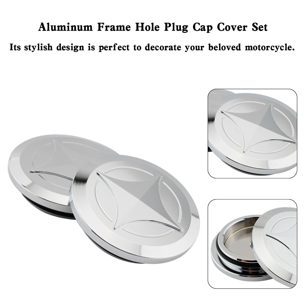 Juego de tapas y tapones para orificios de marco de aluminio para Honda GB350 NC59 CB350 21-22