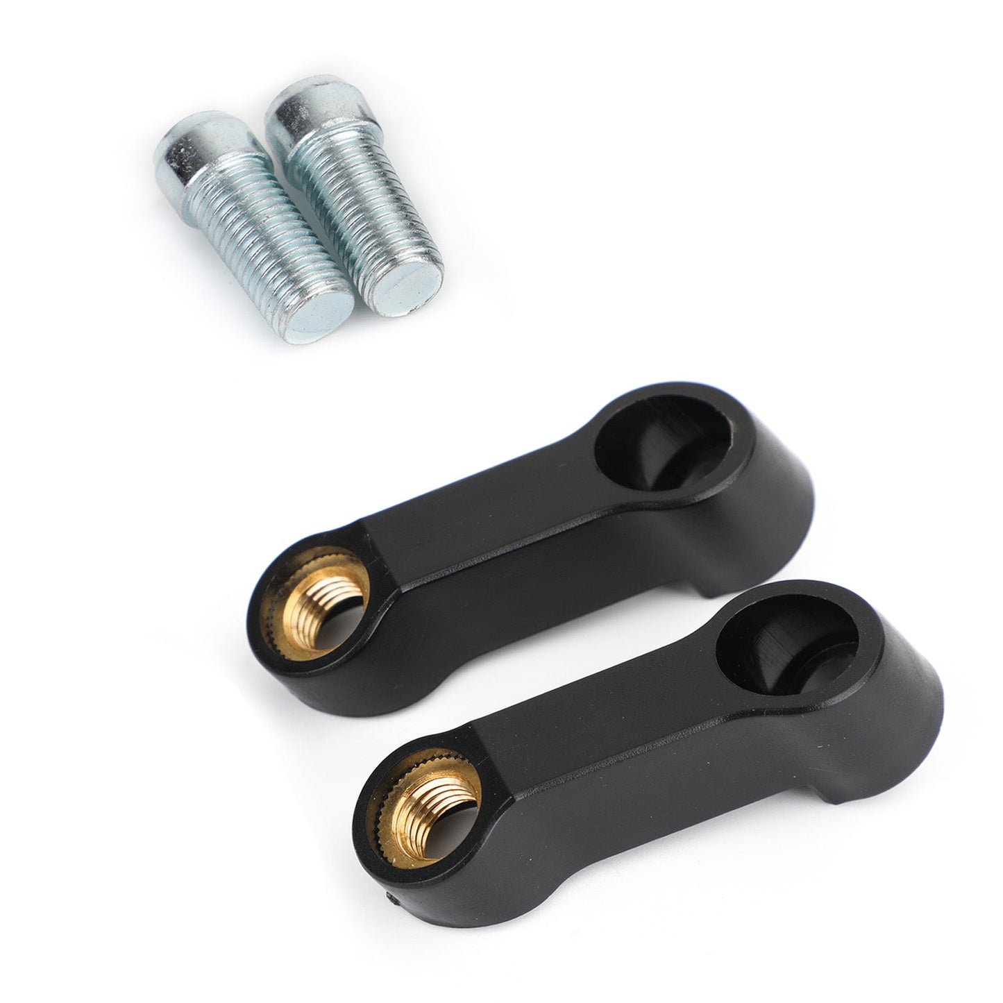 Support de rallonge de rétroviseur 10 mm M10 universel pour Suzuki, noir