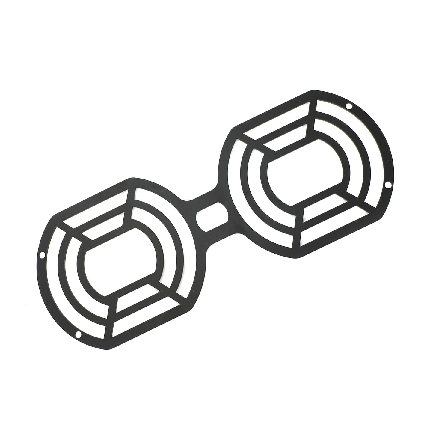 Grille de protection de phare avant noire pour Guzzi V85Tt 18-21 19